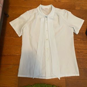 Light blue vintage blouse